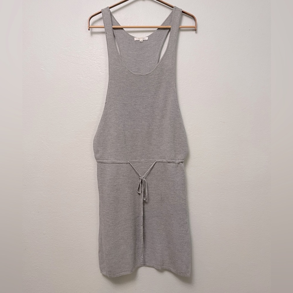 HYPR Knit Tank Dress, Grey Sz S/M